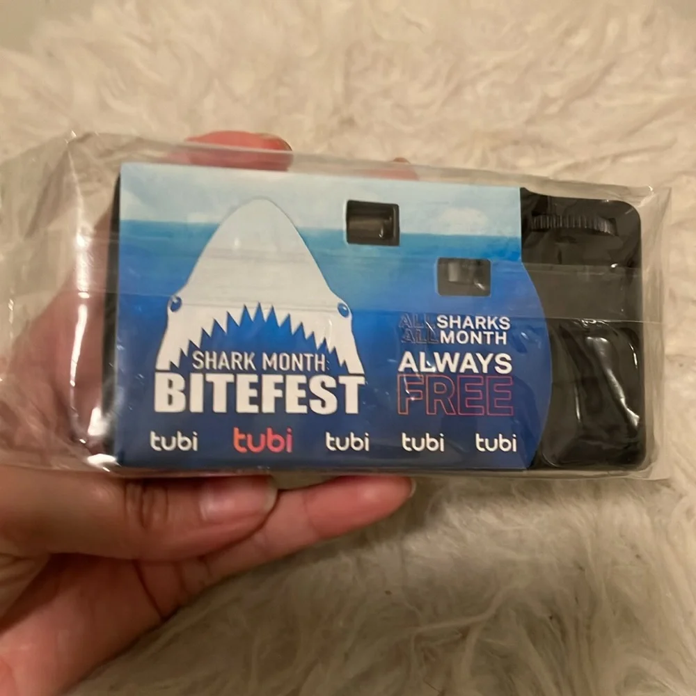 Kodak Disposable Film Camera Featured in Shark Month Bitefest 2021 TUBI NWT